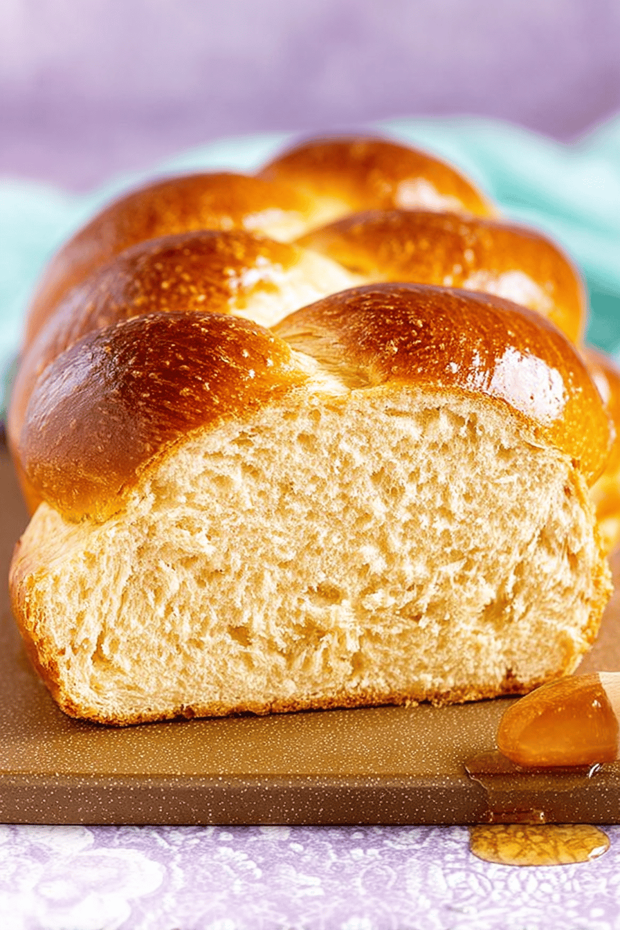 Easy challah bread recipe