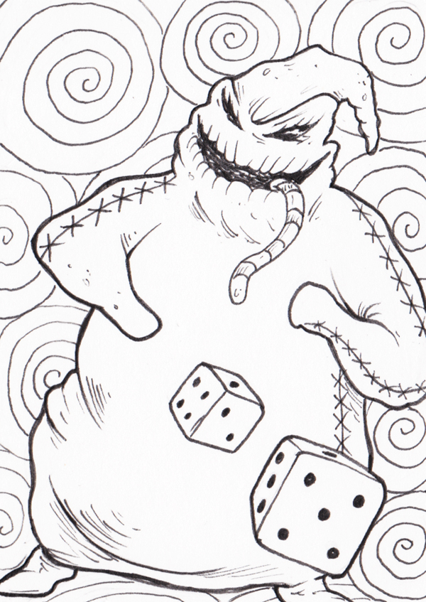 images Oogie Boogie Clip Art inktober day 12 oogie boogie charmy