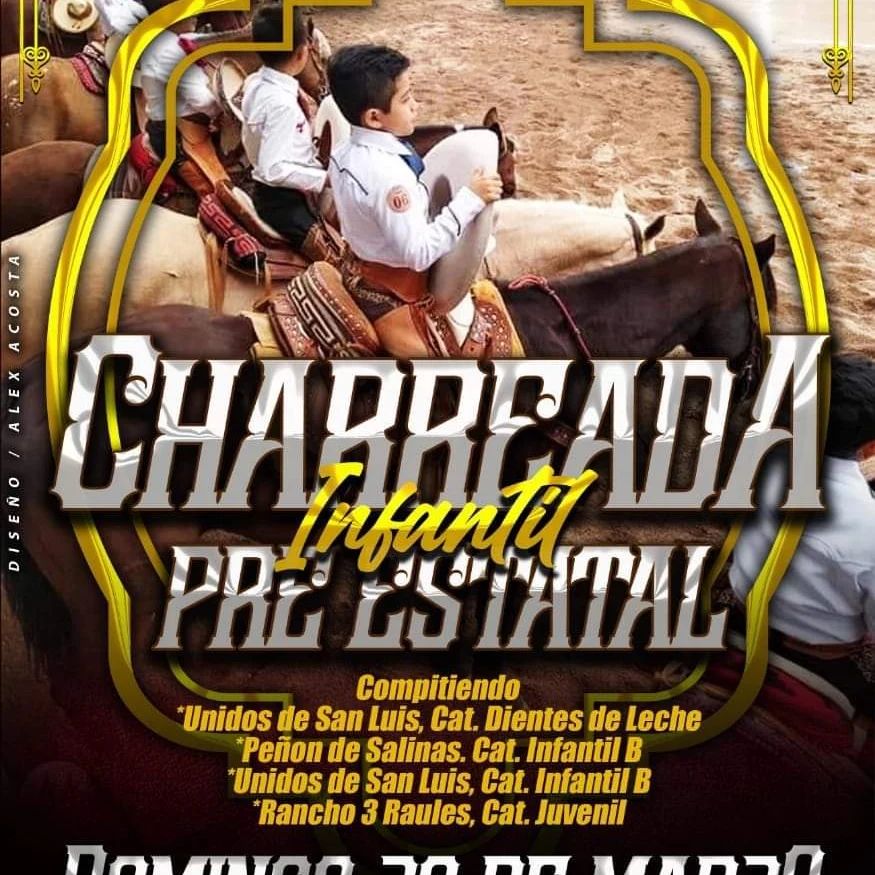 Charreada Pre-Estatal en rancho El Refugio en San Luis Potosí