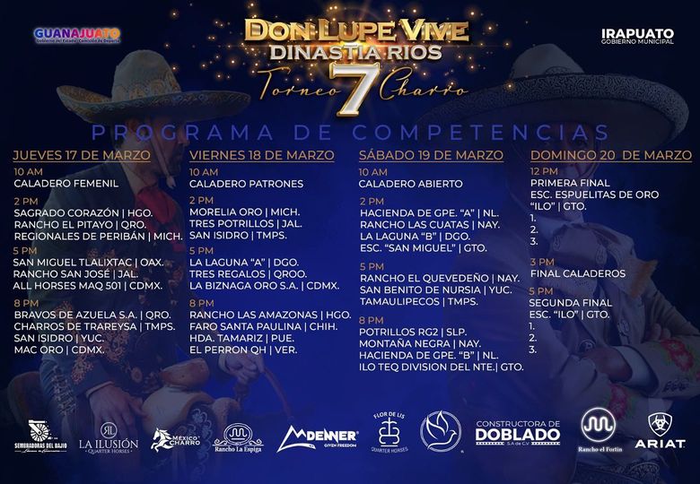 Todo listo para 7o Torneo Don Lupe Vive Dinastía Ríos