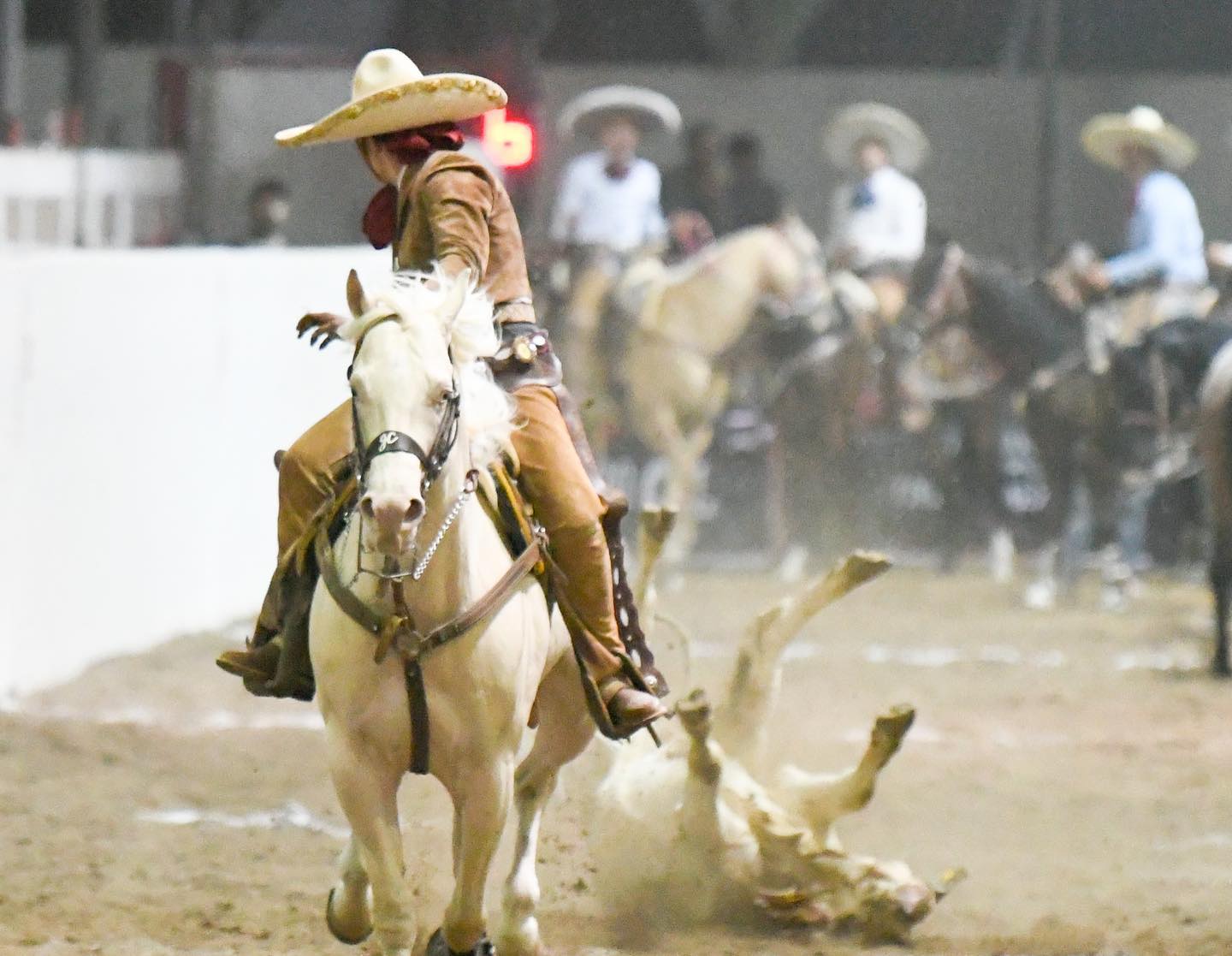Con espectáculo Charros de Acero se fortalece  el tejido social INPODE