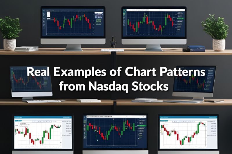 Chart Patterns With Examples Riset - Minimal Illustration Collection - Retina Quality