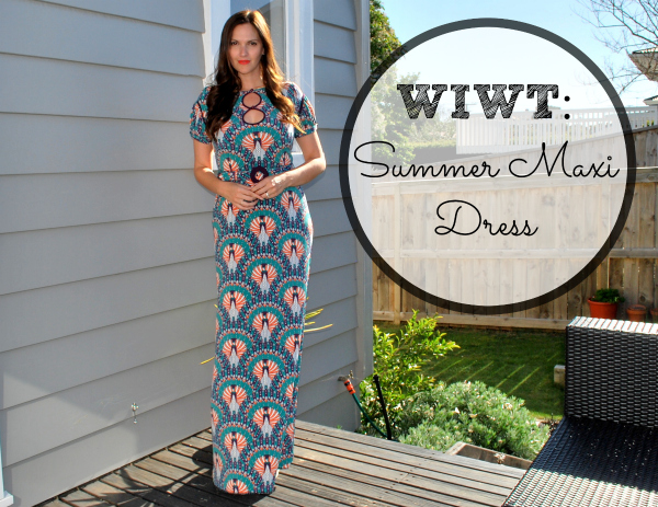 What I Wore Today: Summer Maxi Dress