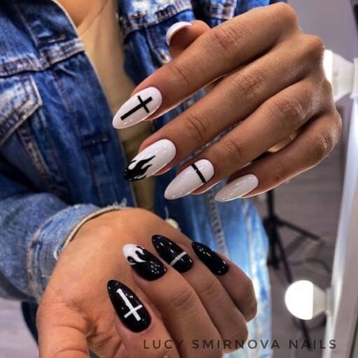wallpapers Aesthetic Baddie Edgy Grunge Nails chasing daisies blog