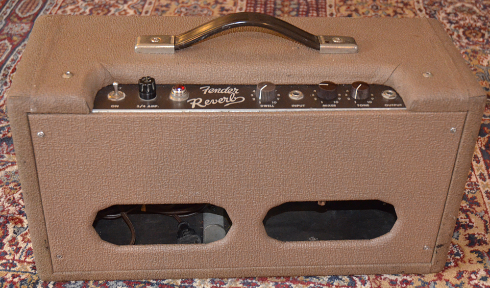 2014年製 Fender '63 Reverb unit 2014年製 Fender '63 Reverb unit 2014年製 Fender ´63 Reverb unit