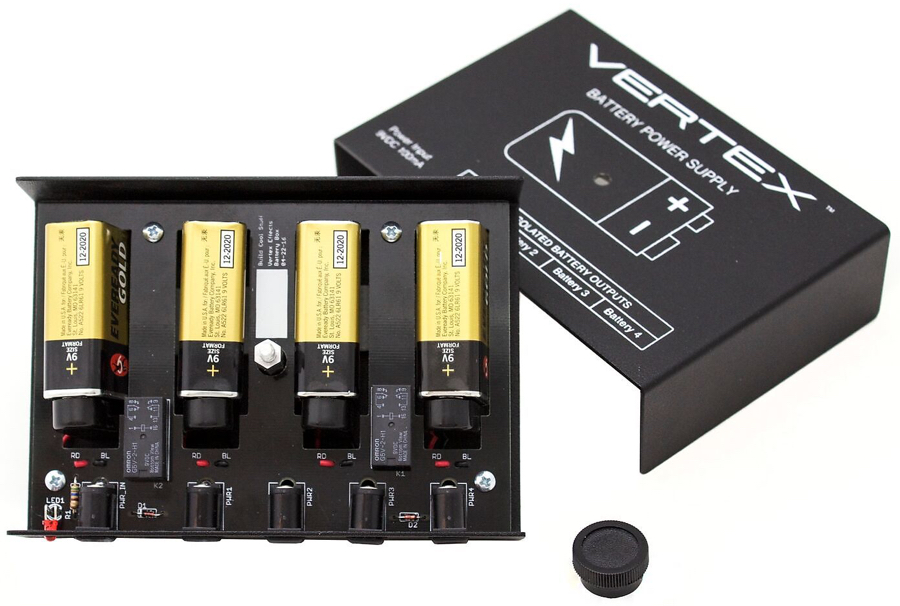 ギター Vertex / BATTERY POWER SUPPLY Vertex Battery Power Supply | ChasingGuitars