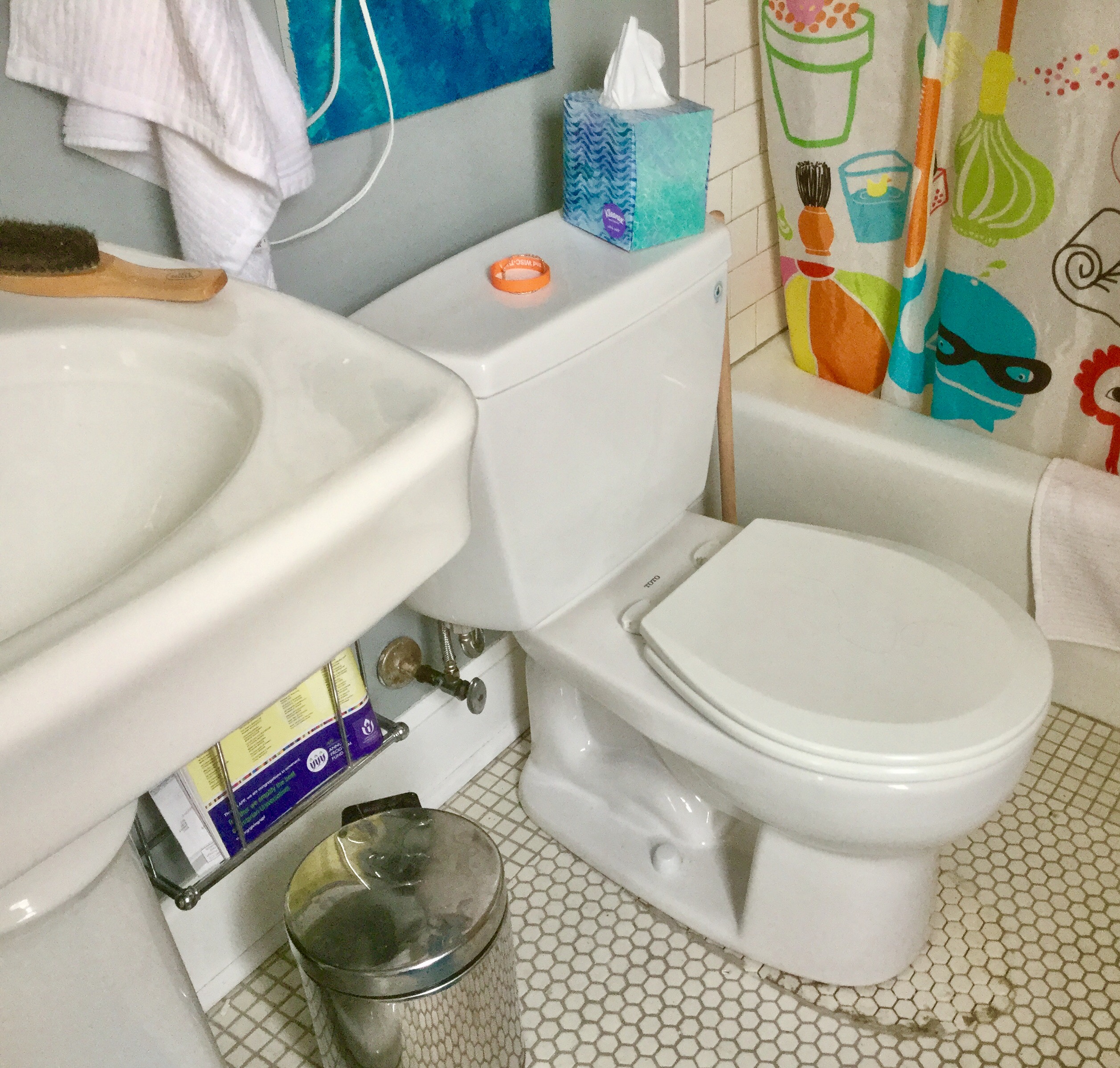 New toilet. Ok, not an amazing change.