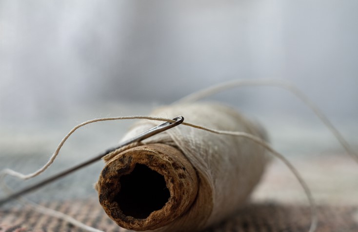 Spool of Thread with Needle