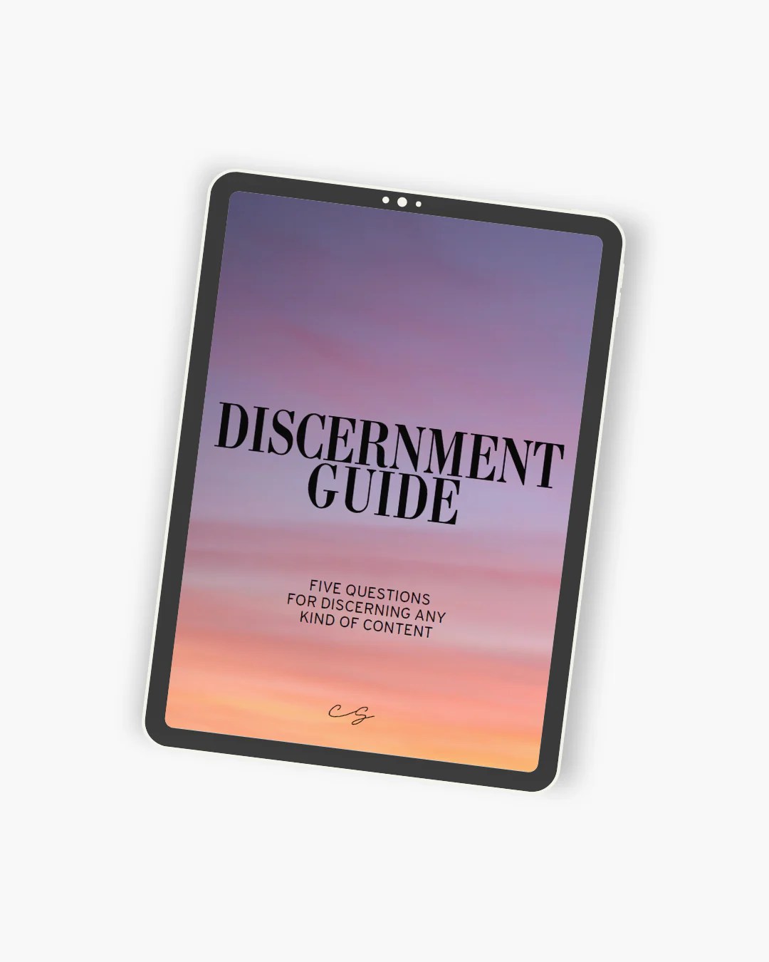 Discernment Guide Chasing Sacred