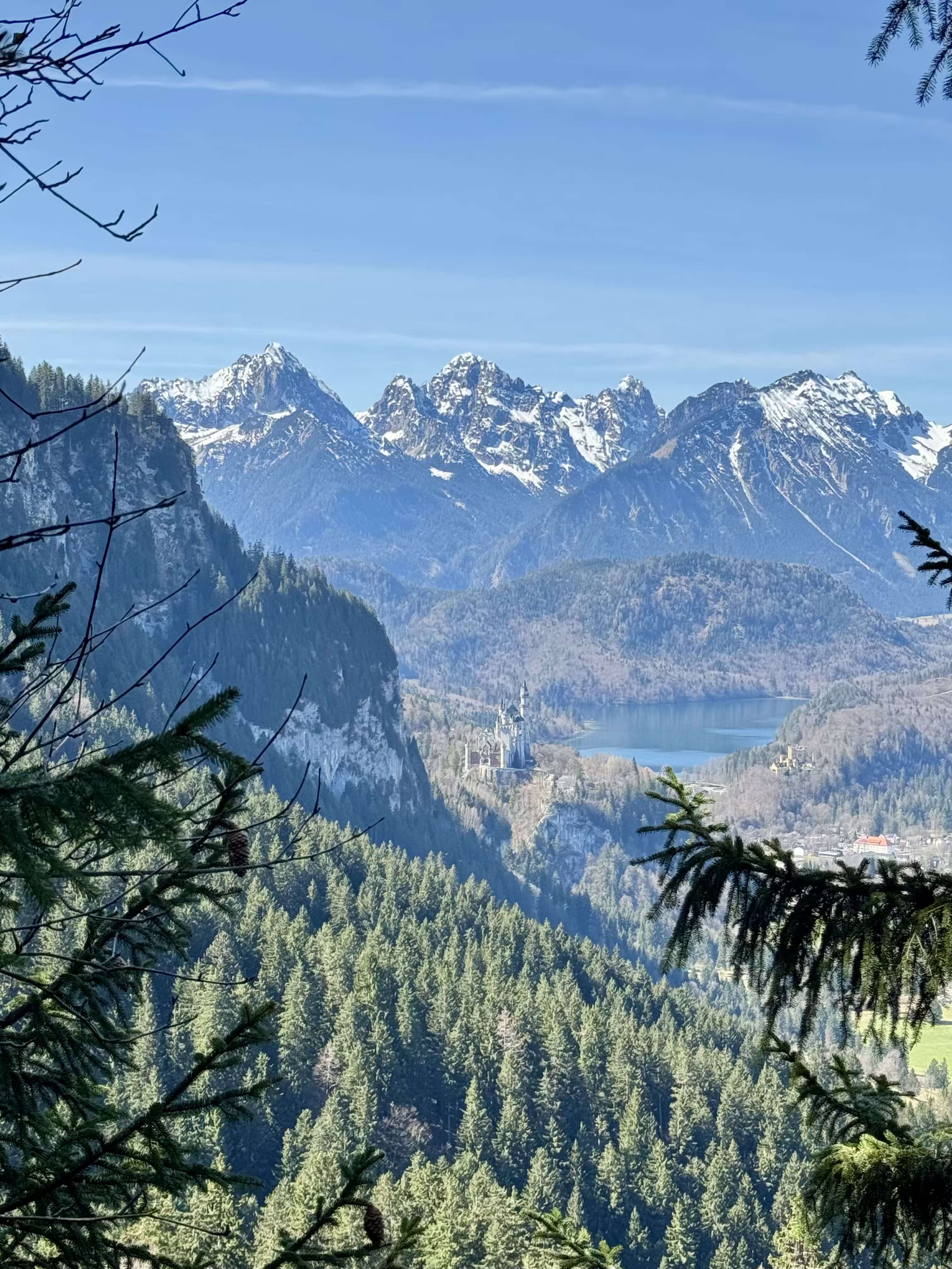 Summer hike to the Disney (Neuwanstein) Castle