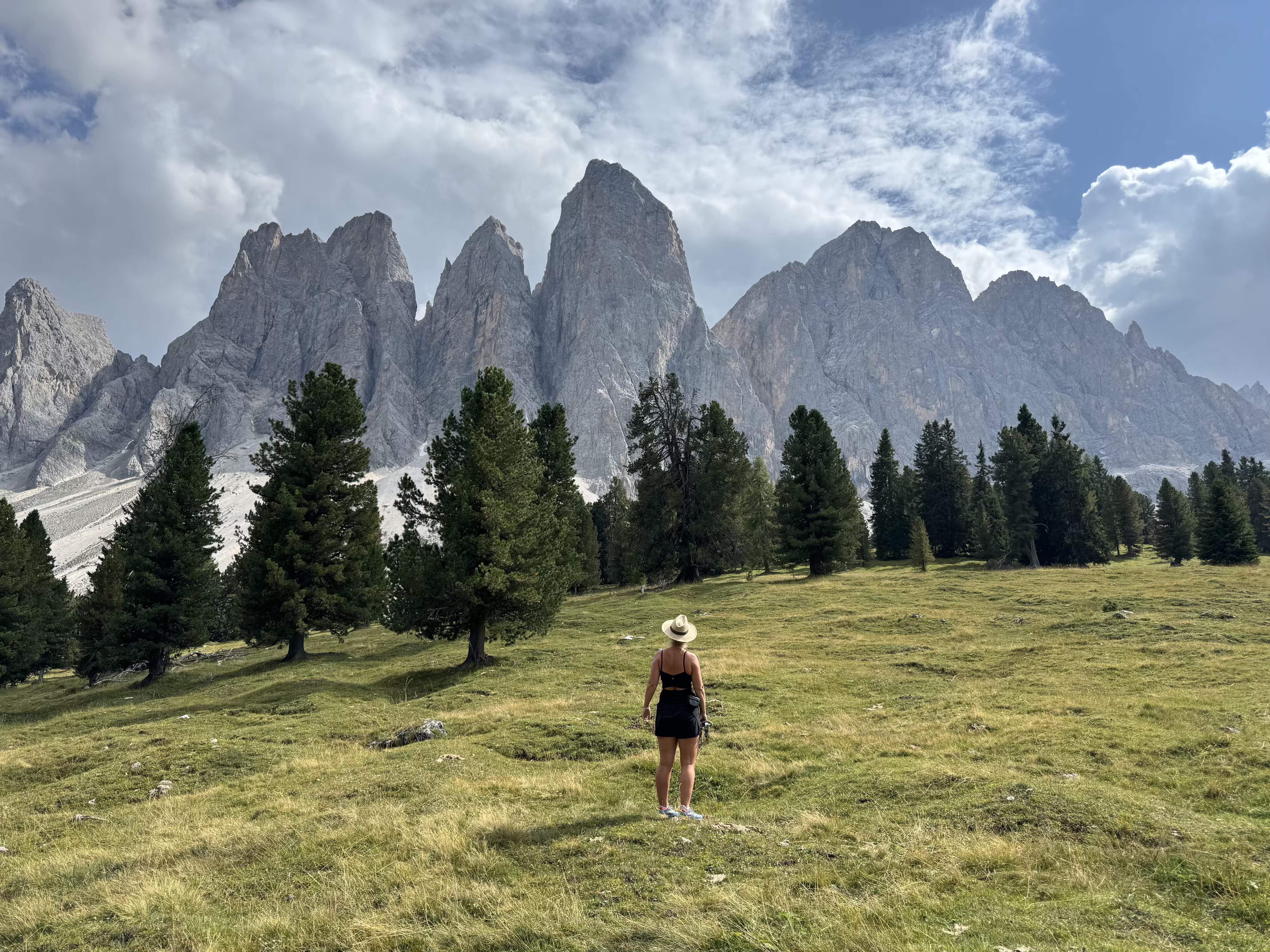 Best countries to visit in the world - Adolf-Munkel-Weg with views of the Sass Rigais mountain line, Dolomites, Italy
