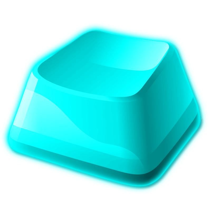 Cyan Socials - Download Artistic Landscape Wallpaper | Mobile