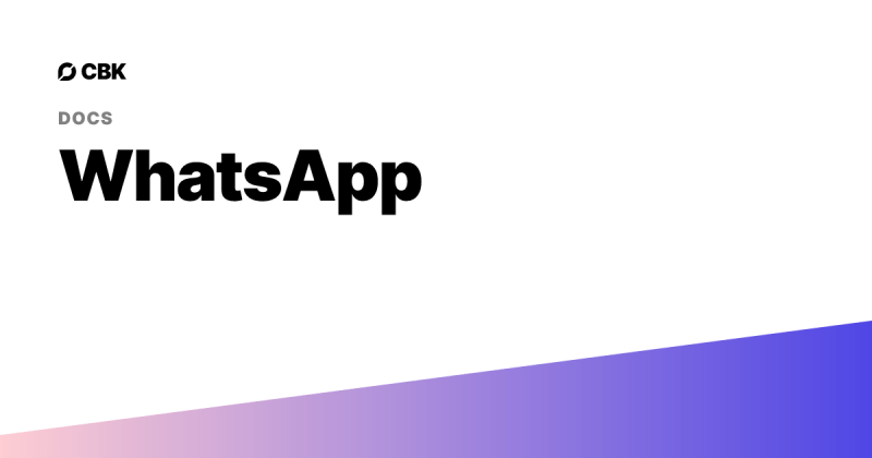 Whatsapp Docs Chatbotkit - Best Light Designs in HD