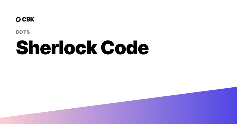 Where S Cherlock By Cherlock Code - Best Gradient Backgrounds in Retina