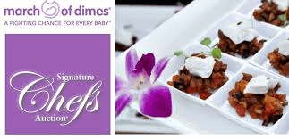 The March of Dimes Signature Chefs Auction will be held in Chattanooga on 10/27/17.