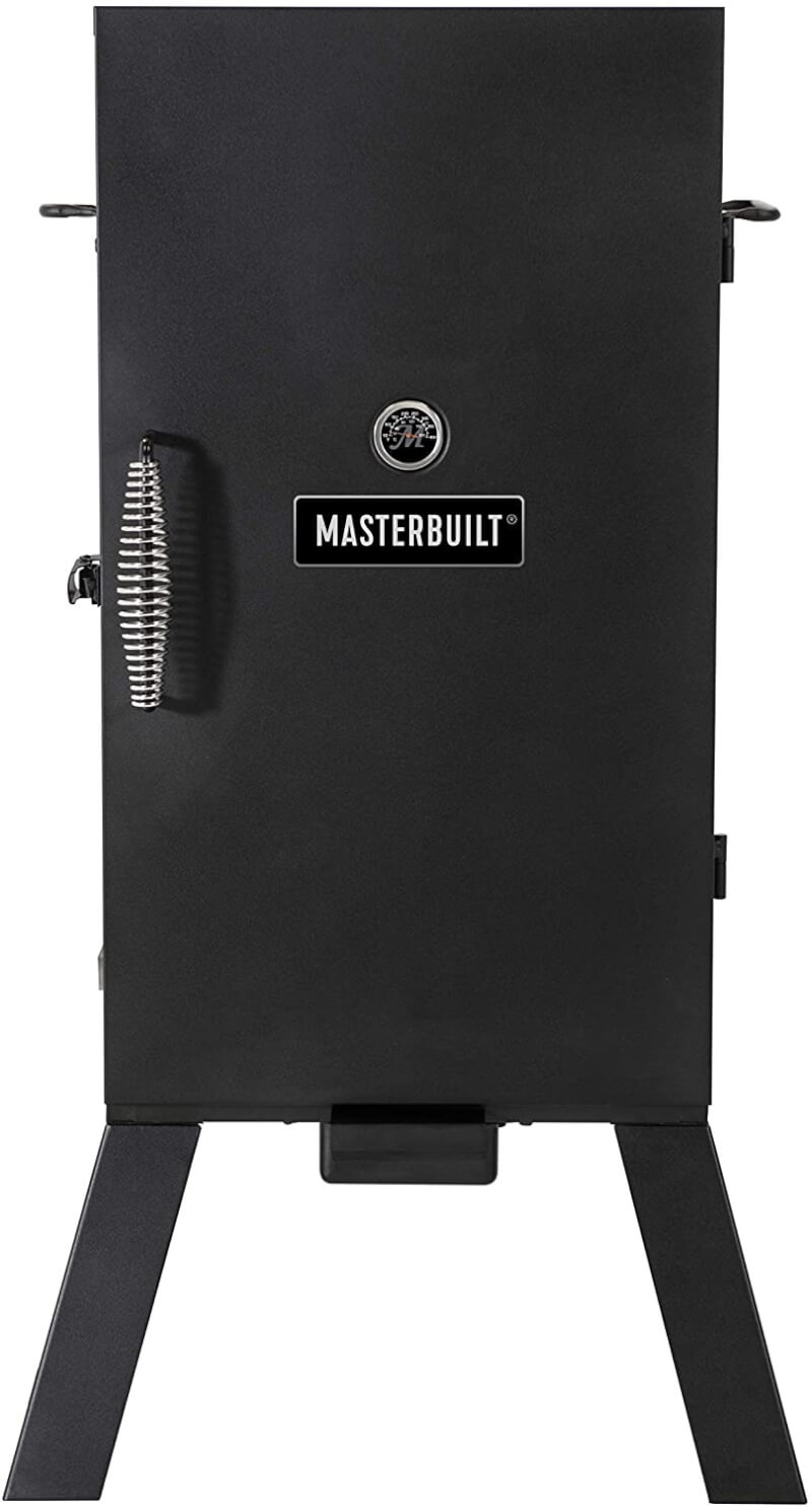 a photograph of a Masterbuilt electric smoker