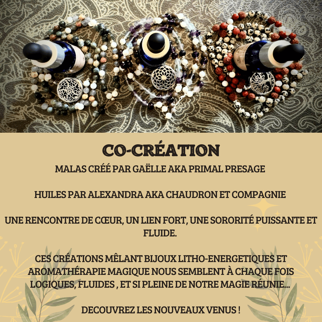 Mala avec sa synergie d'huile (co-création)
