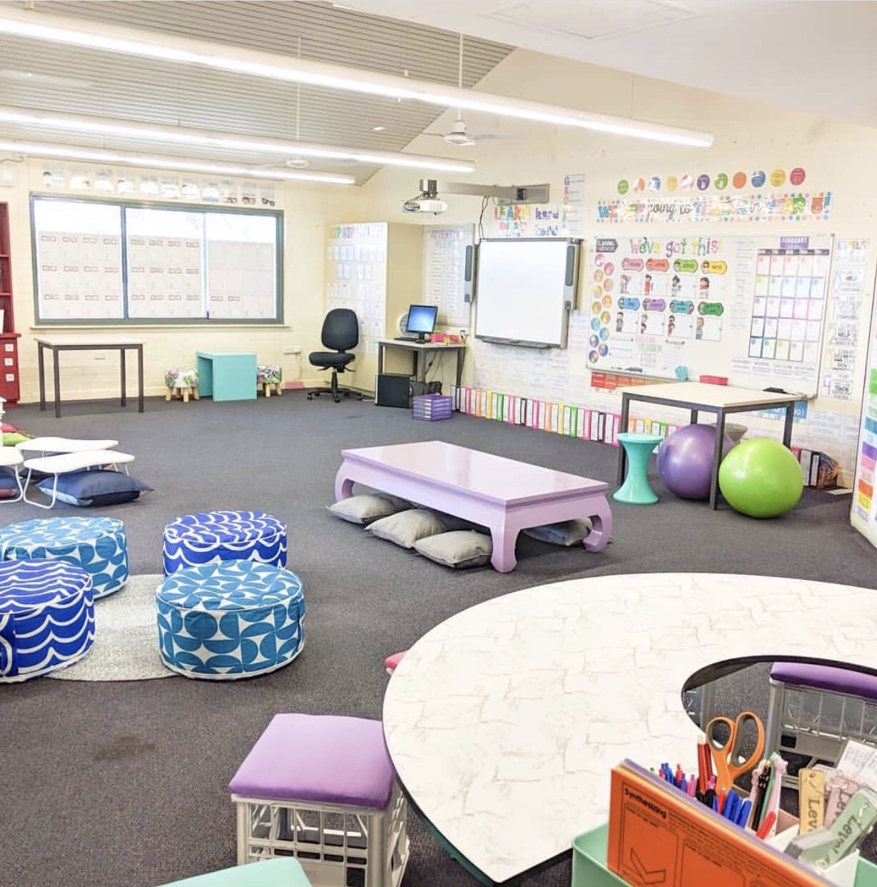 Classroom interior design ideas