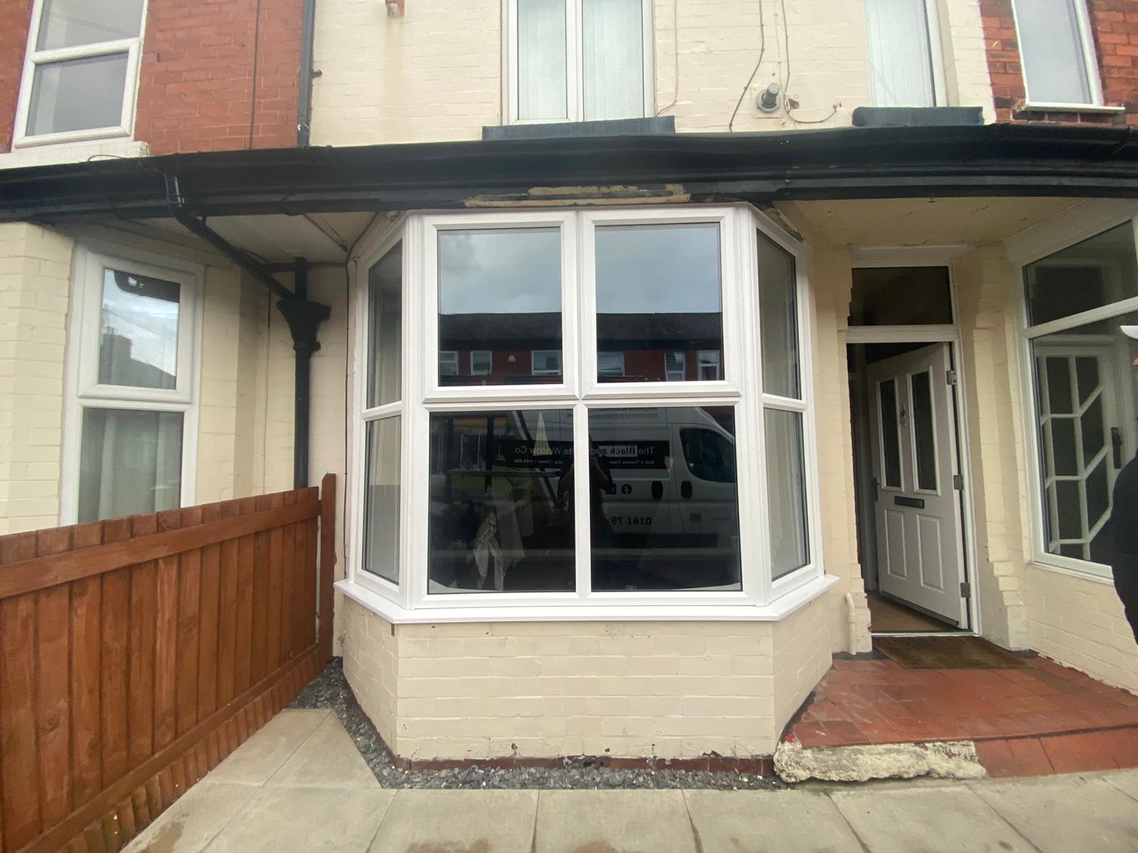 Pvc bay window conversion