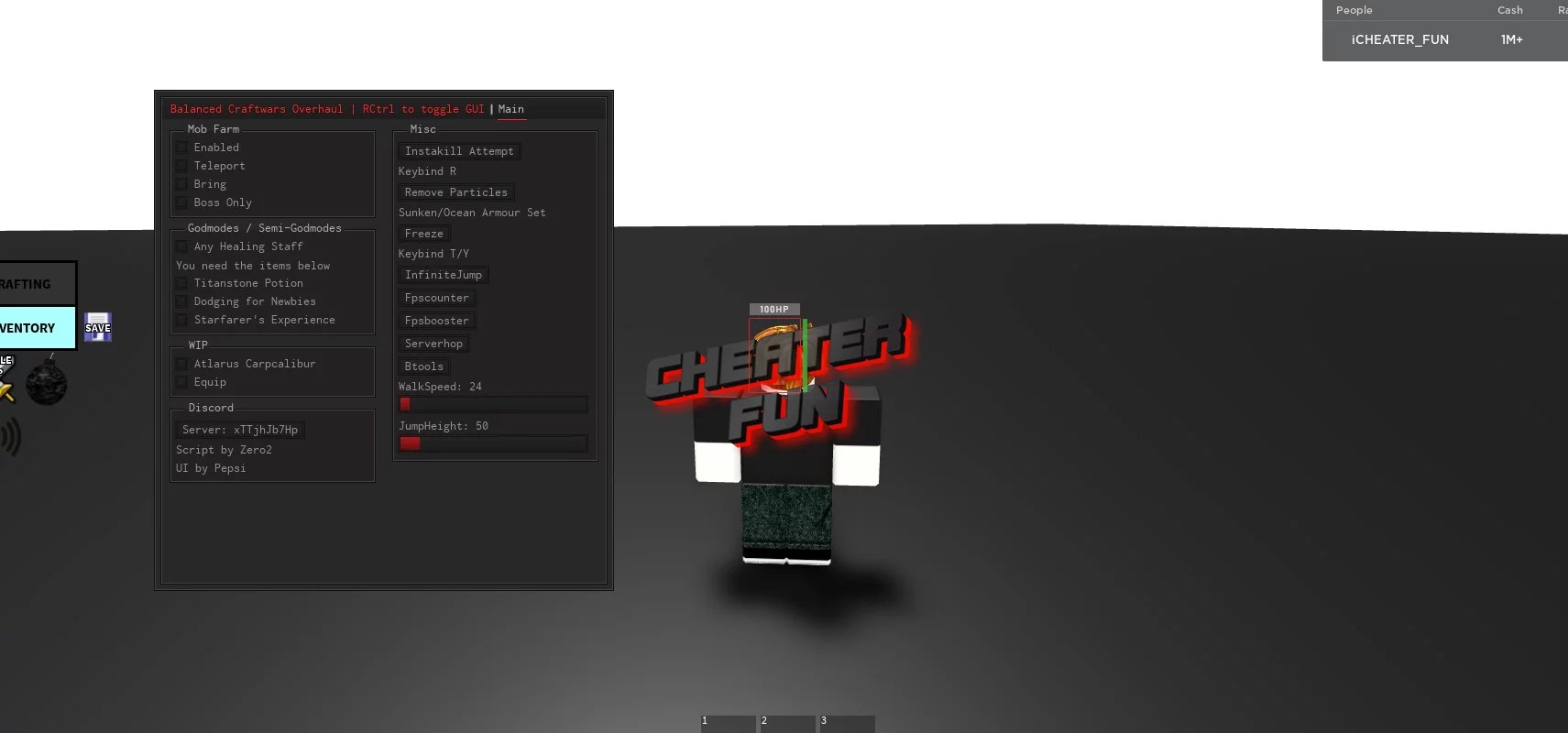 Balanced Craftwars Overhaul Script Autofarm Godmode GD AIR MECHANICAL Balanced Craftwars Overhaul Script.webp