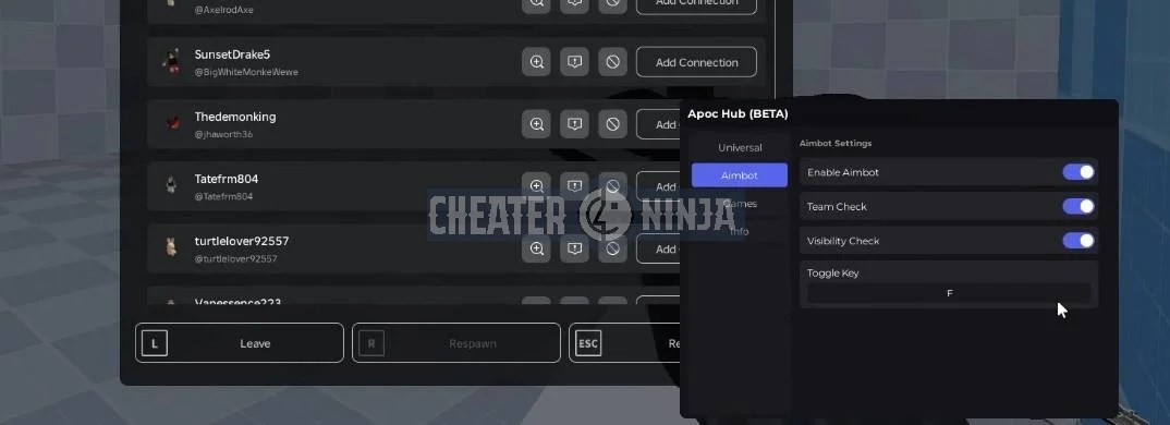 Sniper Arena Script Pastebin 2026 Instant Kill ESP Cheater Ninja Image 600x460
