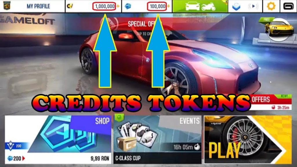 Installieren sie die neueste version. Asphalt 8 Airborne Hack -Unlimited Credits, Tokens and