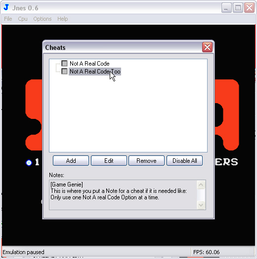 Game Genie Cheat Archive Nobody Wants To Have To Type All Posted on May 19 2014.