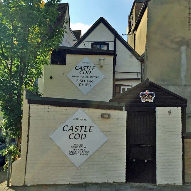 Back side of Castle Cod - Windsor, England