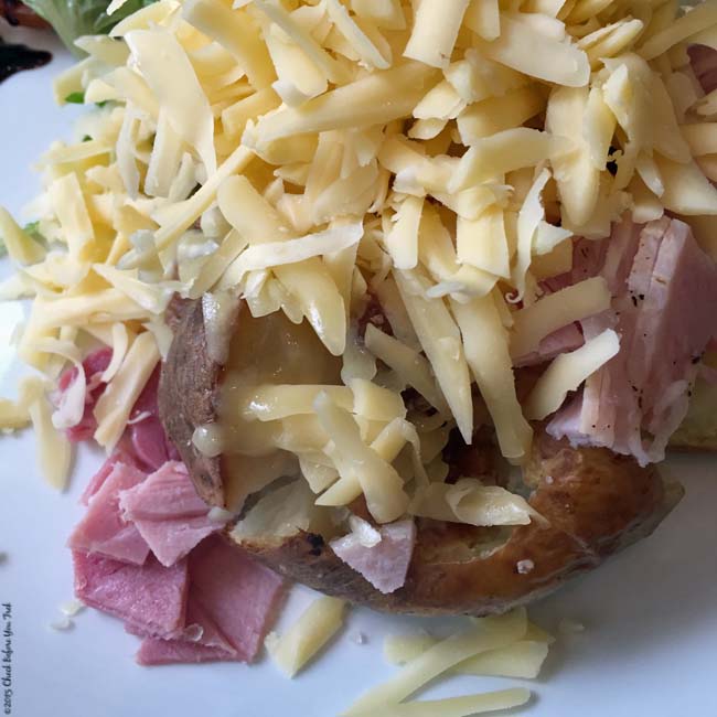 Jacket potatoes at Chocolate Theatre Cafe Bar - Windsor, England