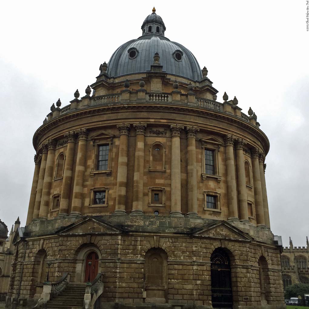 Radcliffe Camera in Radcliffe Square - Oxford, England