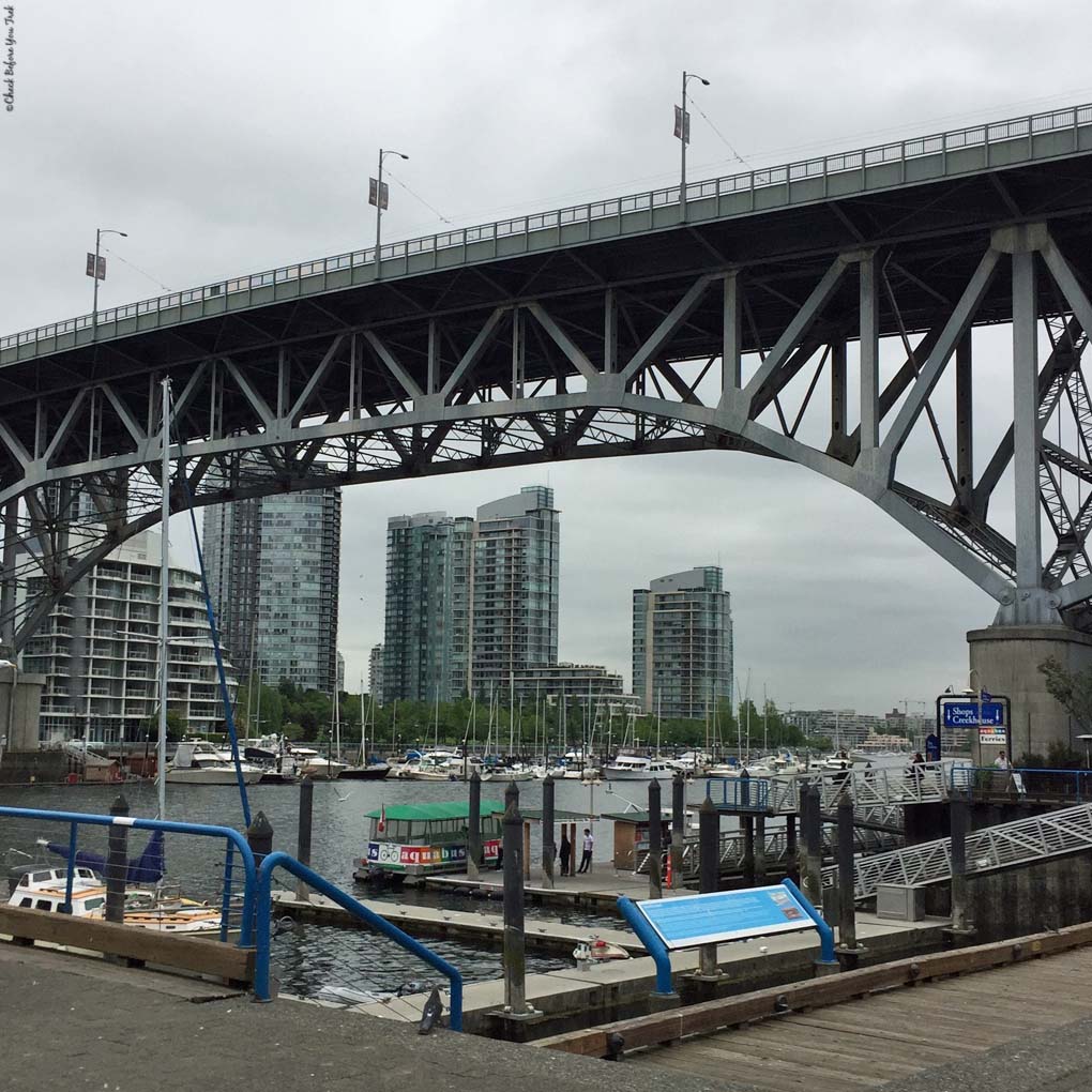 Aquabus at the Granville Island dock - Vancouver, British Columbia, Canada