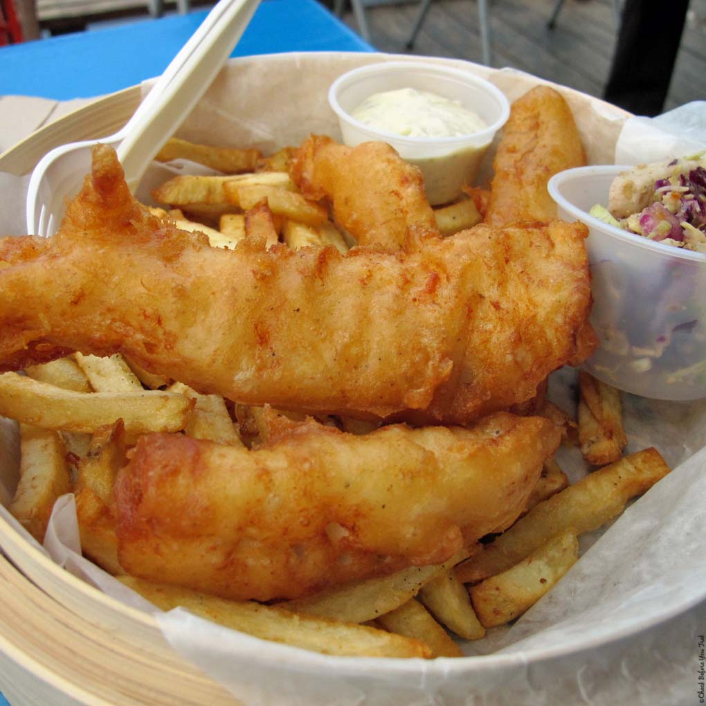Fish and Chips at Go Fish - Vancouver, British Columbia, Canada