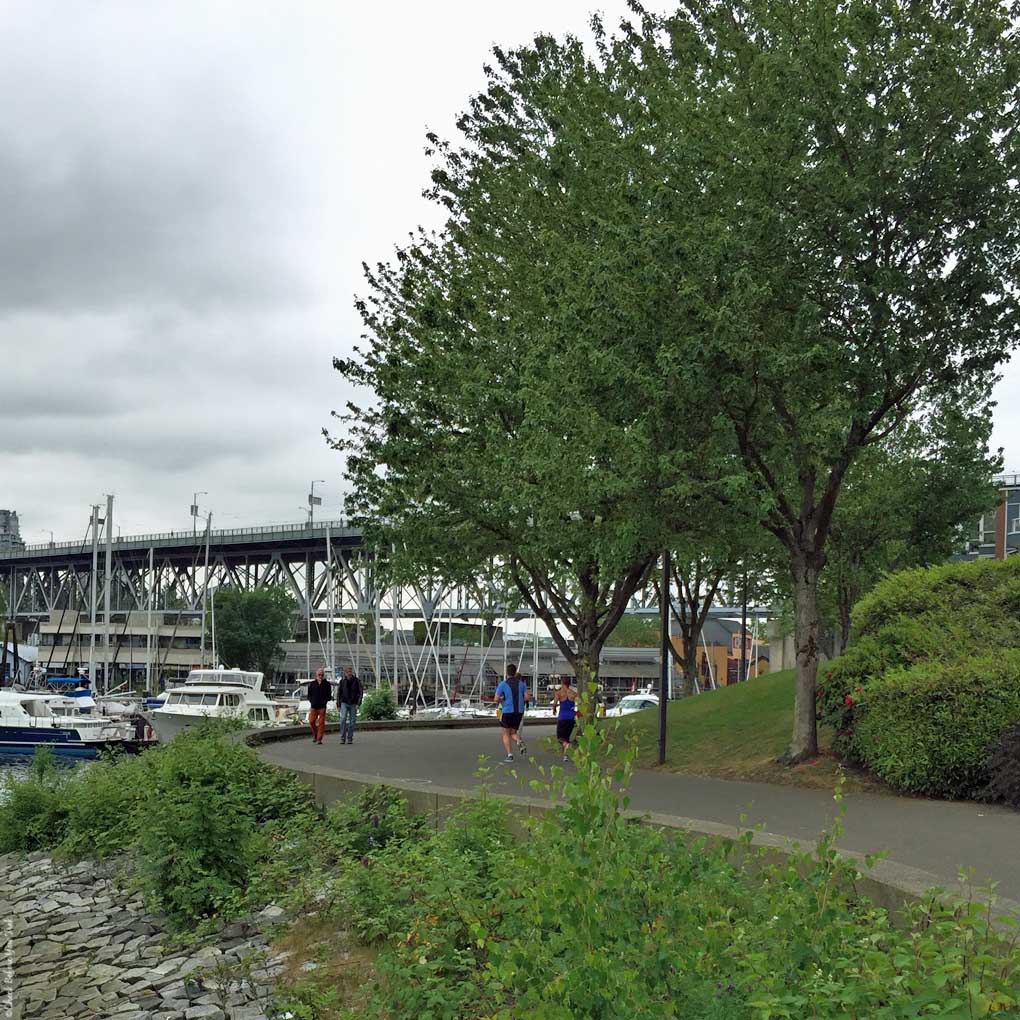 Island Park Walk in the spring time - Vancouver, British Columbia, Canada