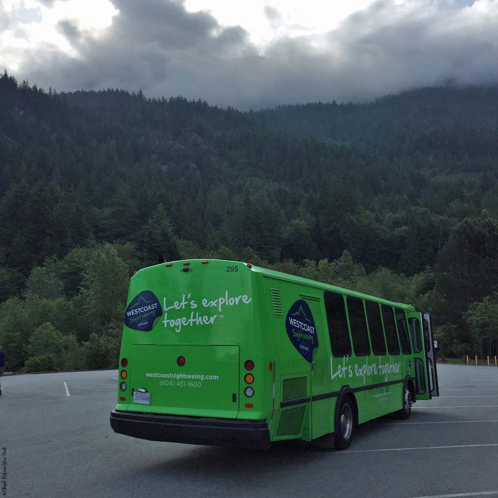 Gray Line Tour Bus - British Columbia, Canada