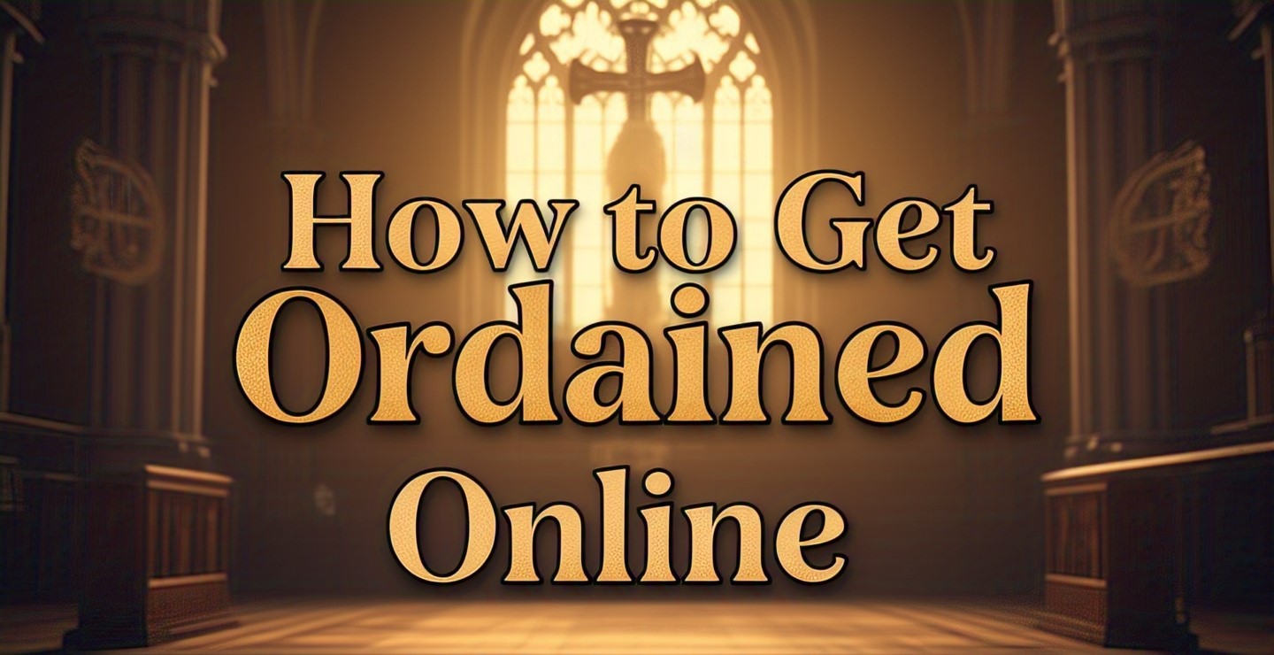 How to Get Ordained Online