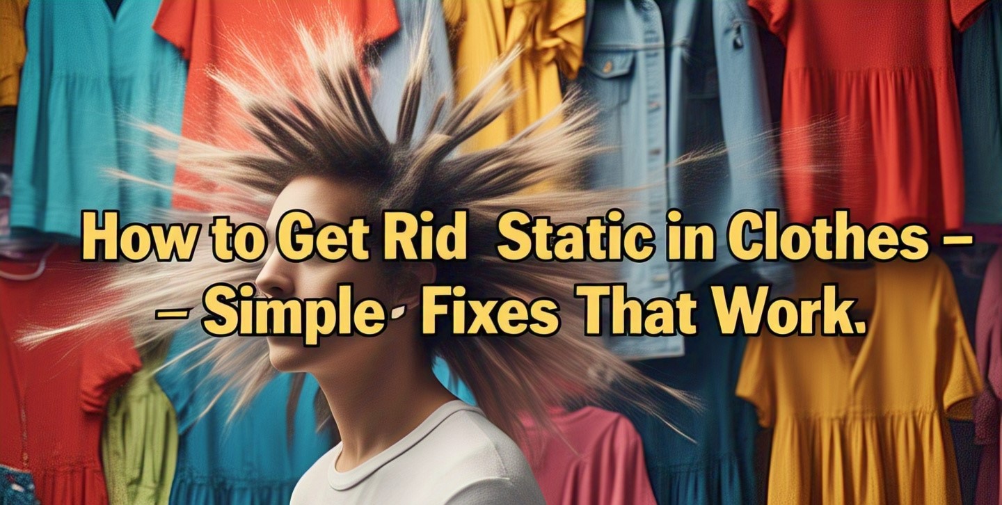 How to Get Rid of Static in Clothes - Simple Fixes That Works