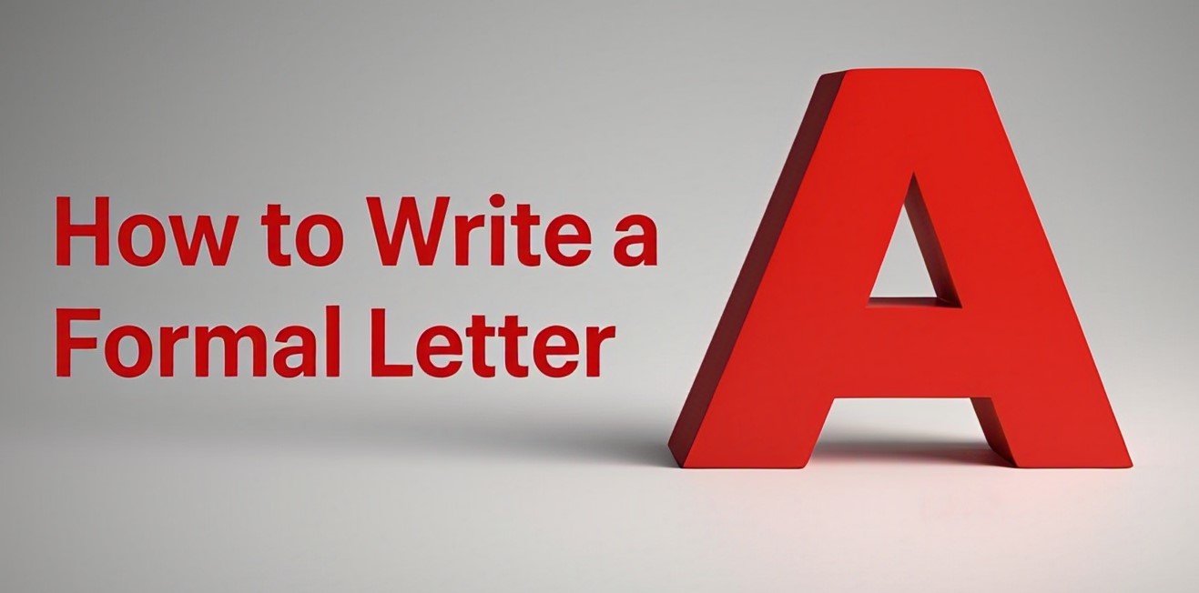 How to Write a Formal Letter - The Best Way