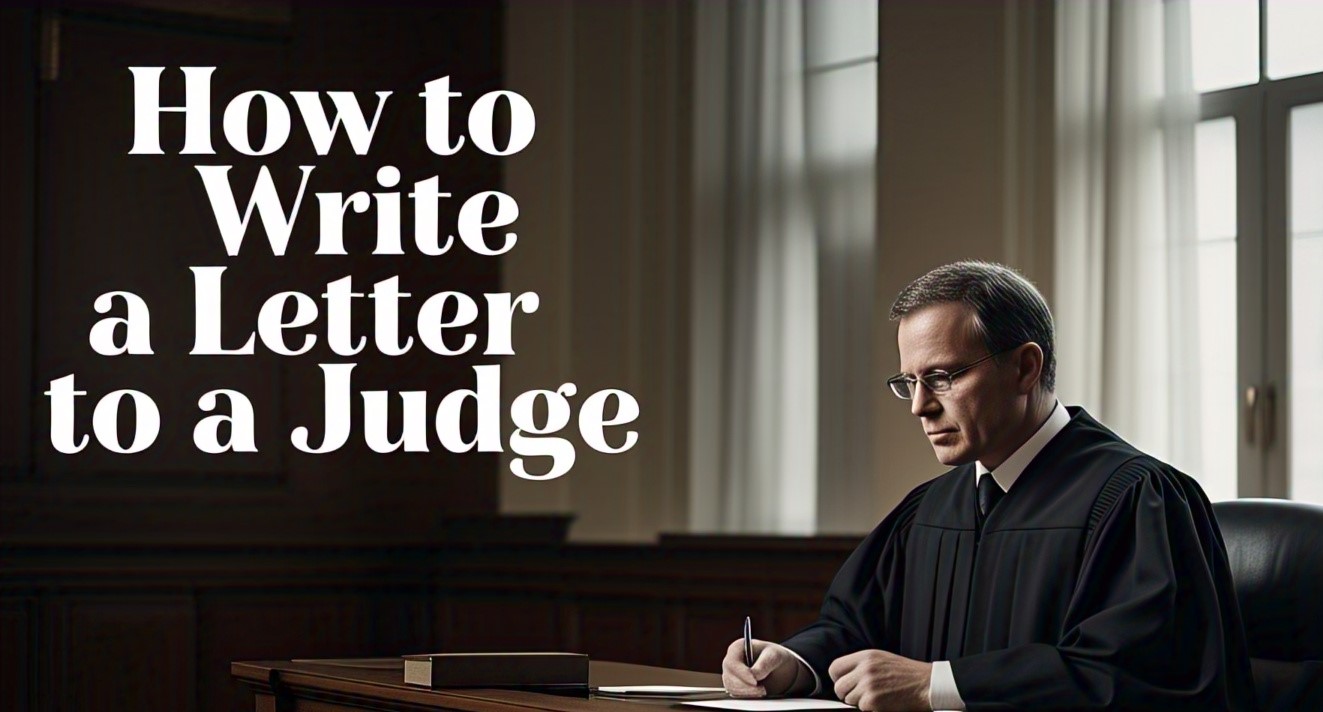 How to Write a Letter to a Judge