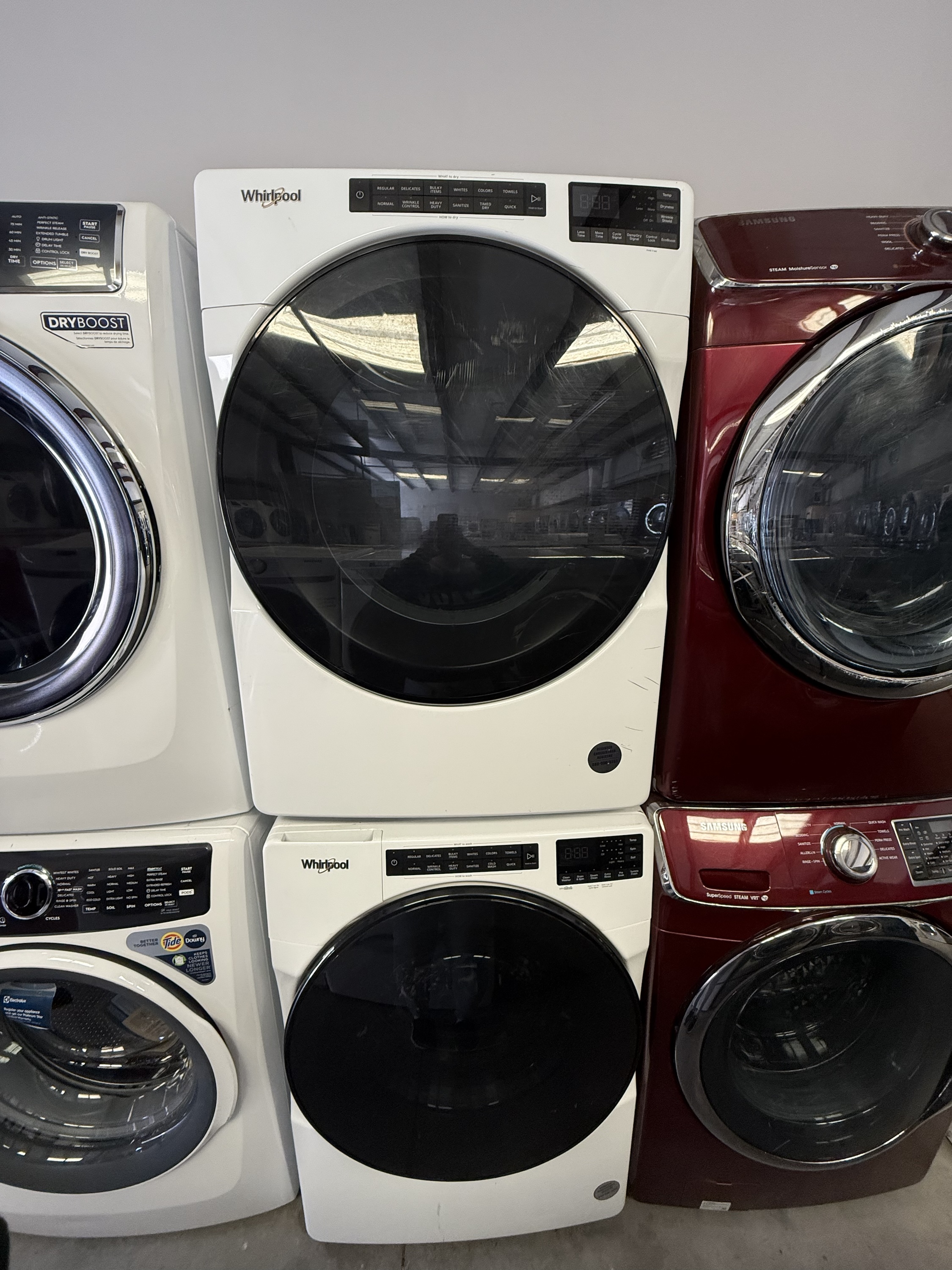 Whirpool Stackable Washer and Dryer Set