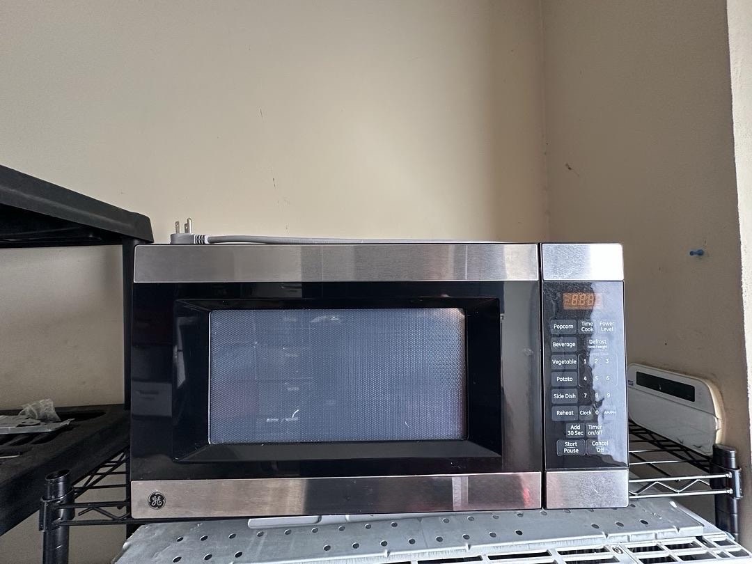 GE Countertop Stainless Steel Microwave