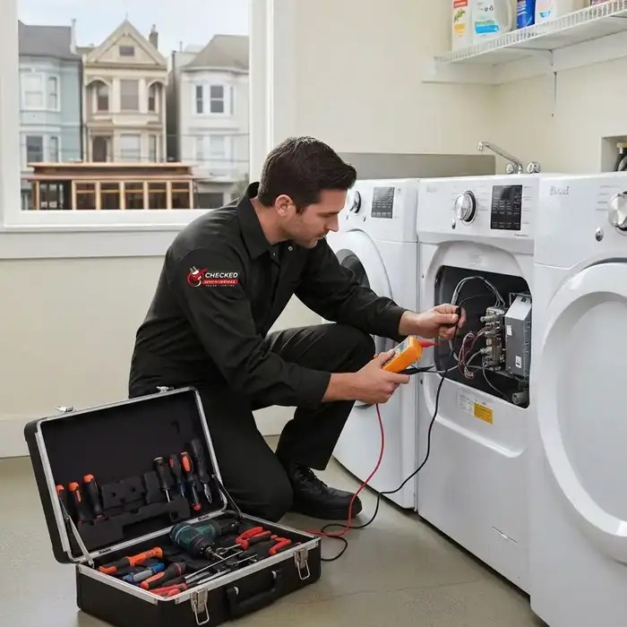 Checked Appliances delivers safe, dependable gas dryer repair to get your laundry setup back in peak shape.