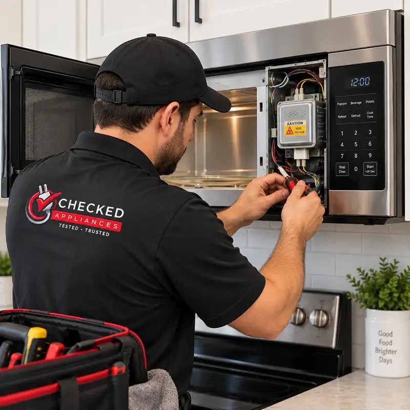 Need microwave repair in Knoxville? Get professional in-home service for microwaves that won't heat, start, turn, or operate properly.
