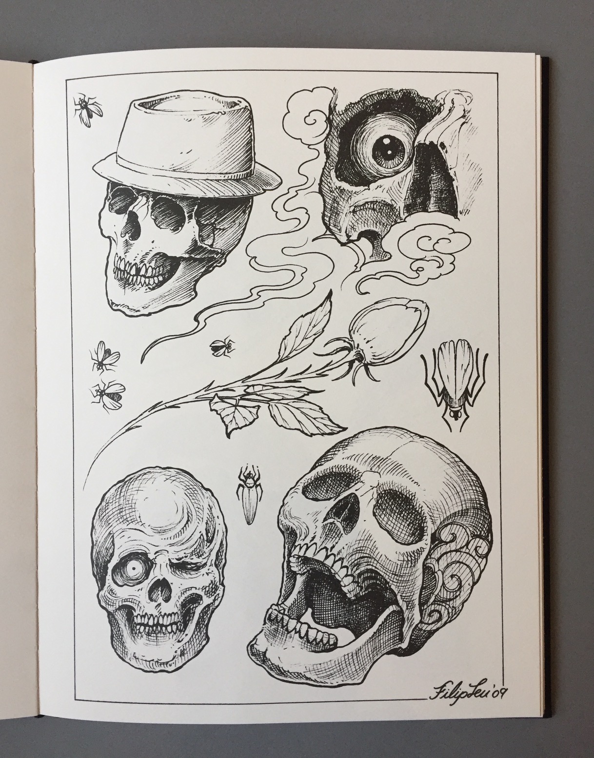Filip Leu - Skulls - Checker Demon Press 1555_x_1218_jpg