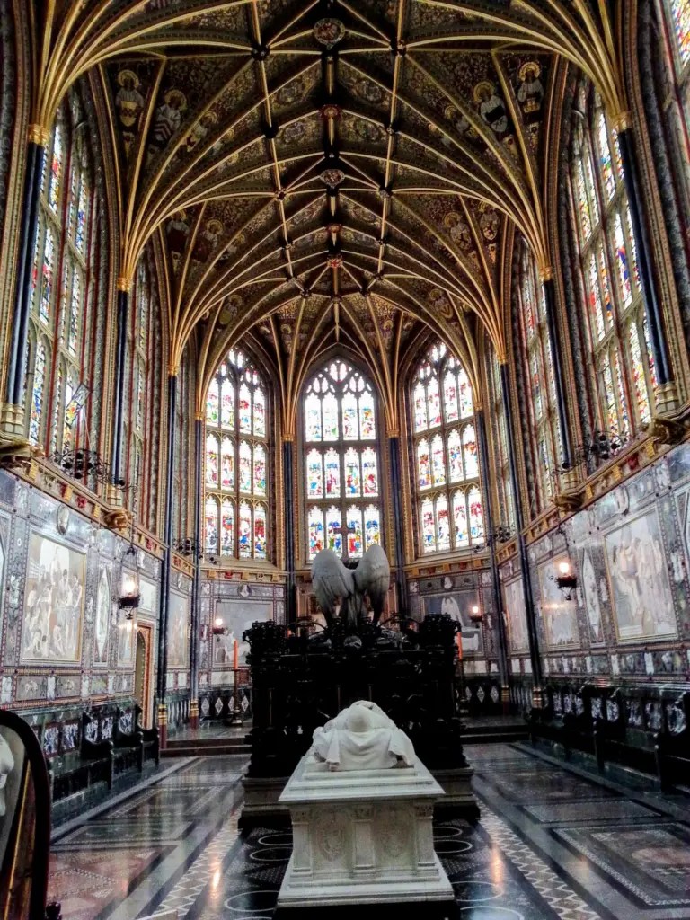 Windsor Castle St George’s Chapel inside