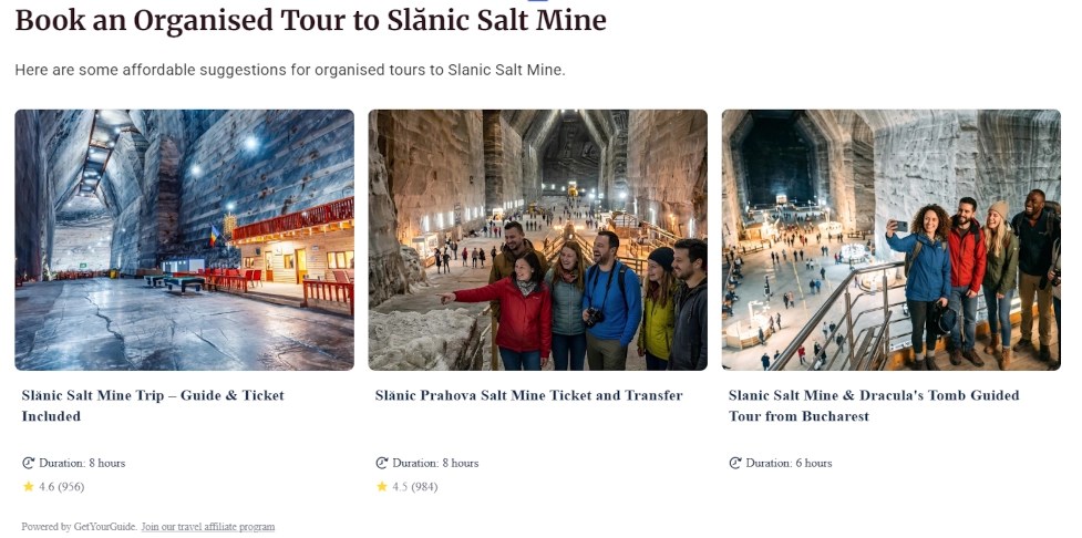 Travelpayouts widget example