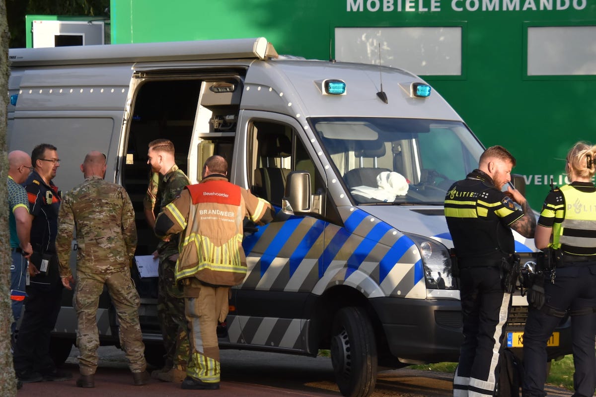 Explosief in Leeghwaterpark Purmerend veiliggesteld door Explosieven Opruimingsdienst