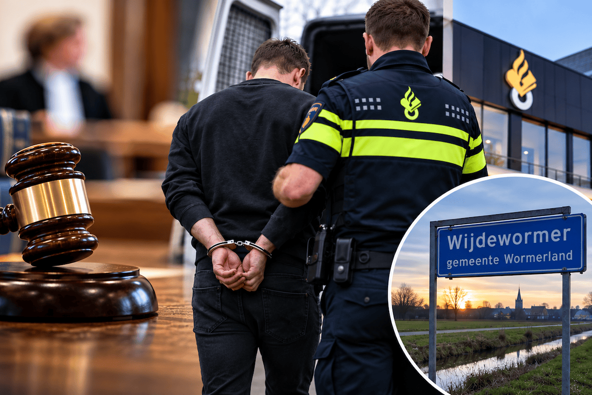 Man slaat ex-partner in Wijdewormer en schopt arrestantenverzorgster: 214 dagen cel