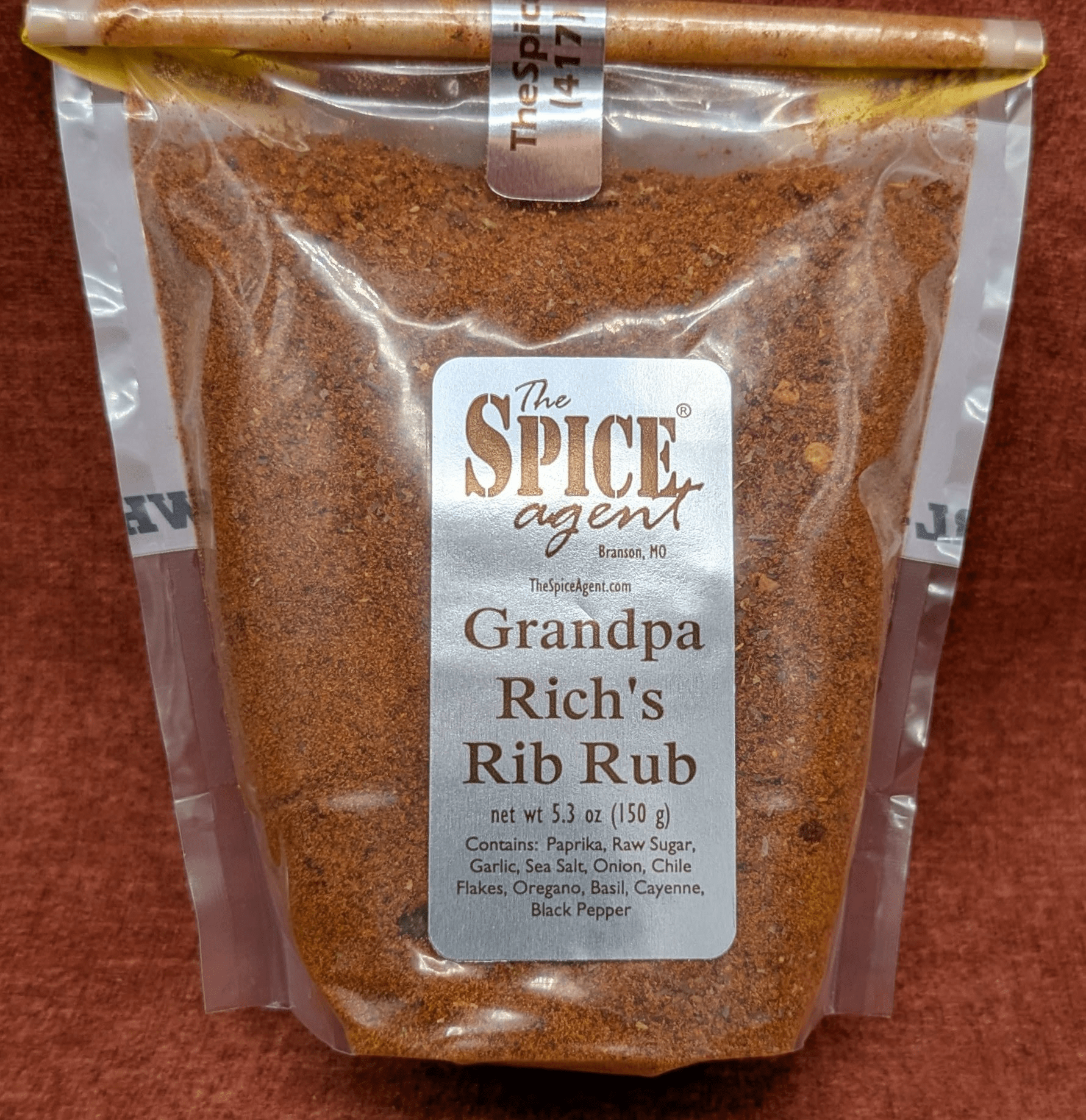 Grandpa Rich’s Rib Rub