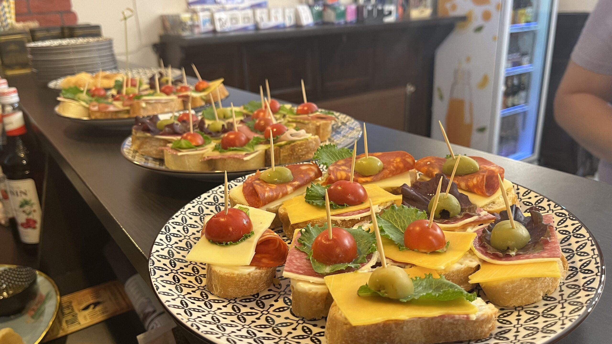 Checkpoint Club Snacks & Drinks Menu