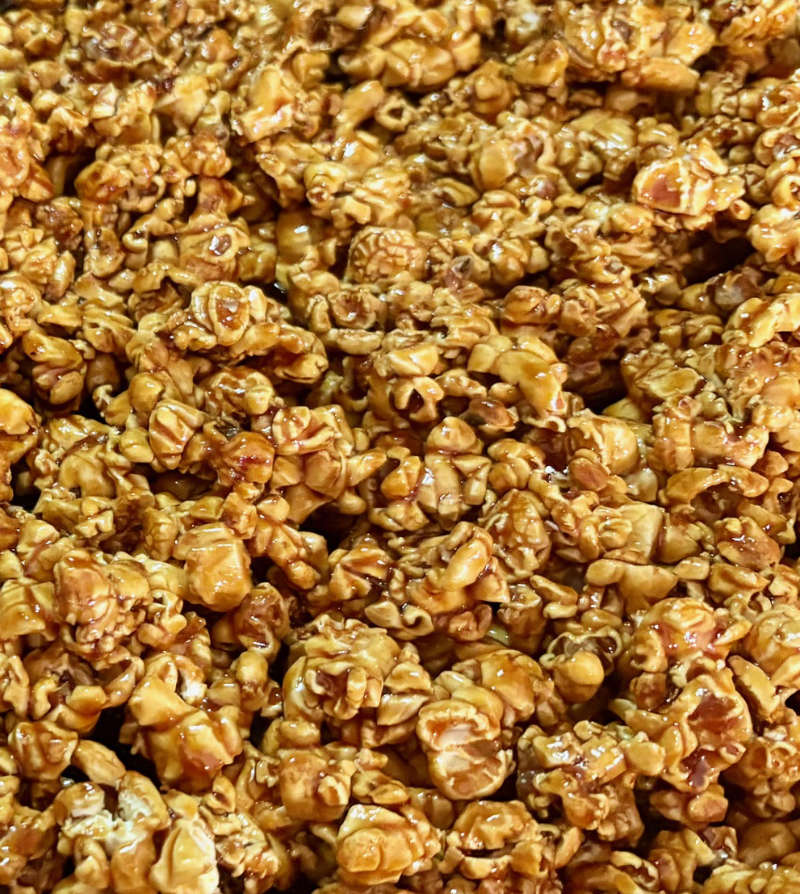 Lime and Caramel Popcorn